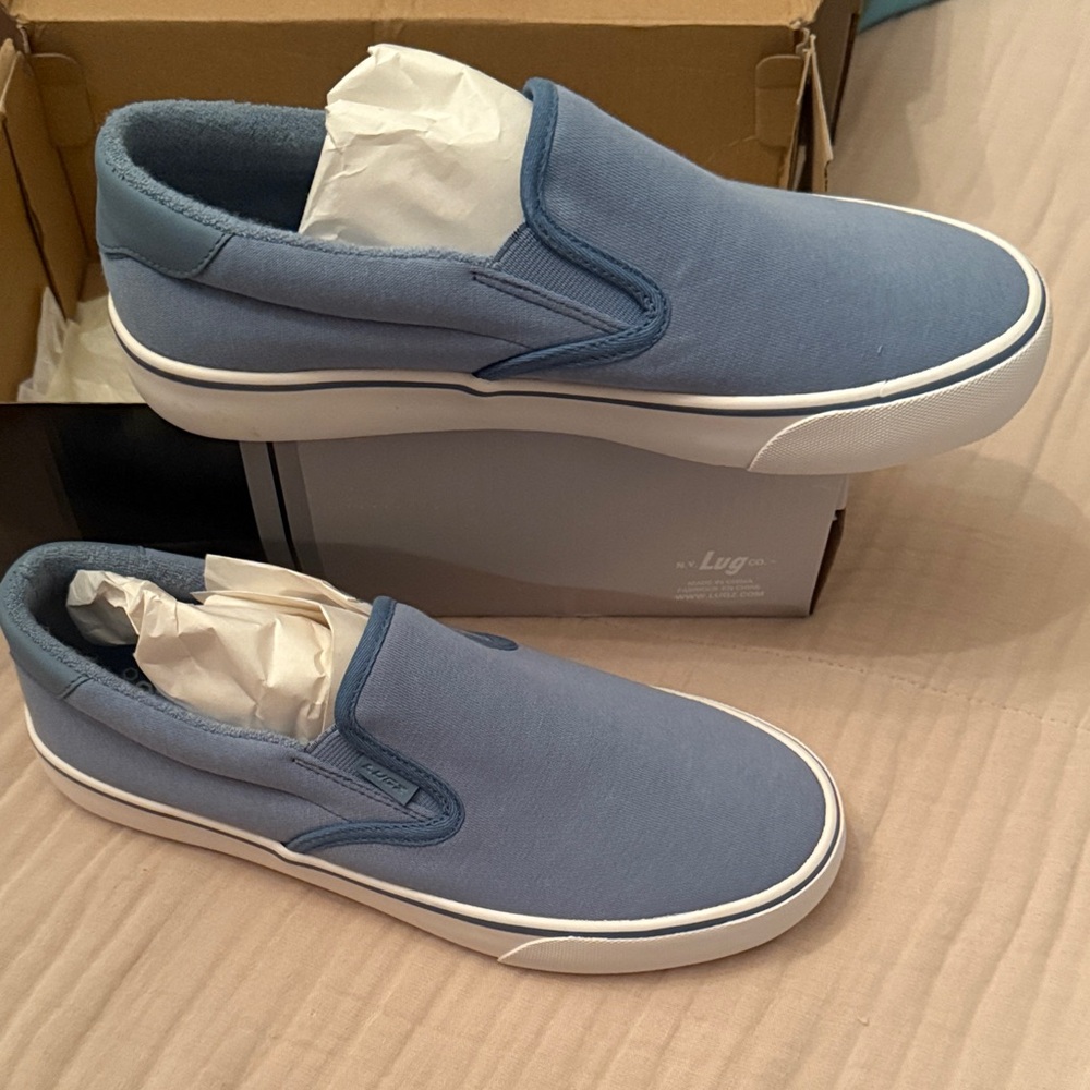 Lugz Casual Blue Slip-Ons